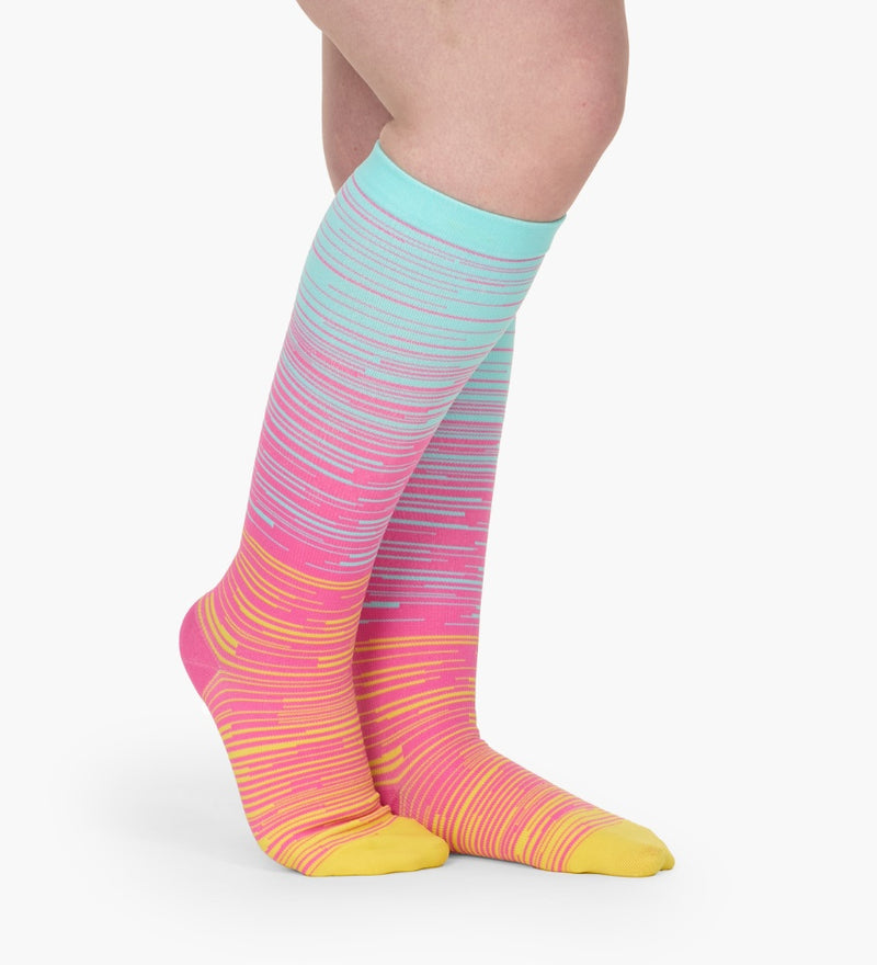 Everstride Stripes Compression Socks
